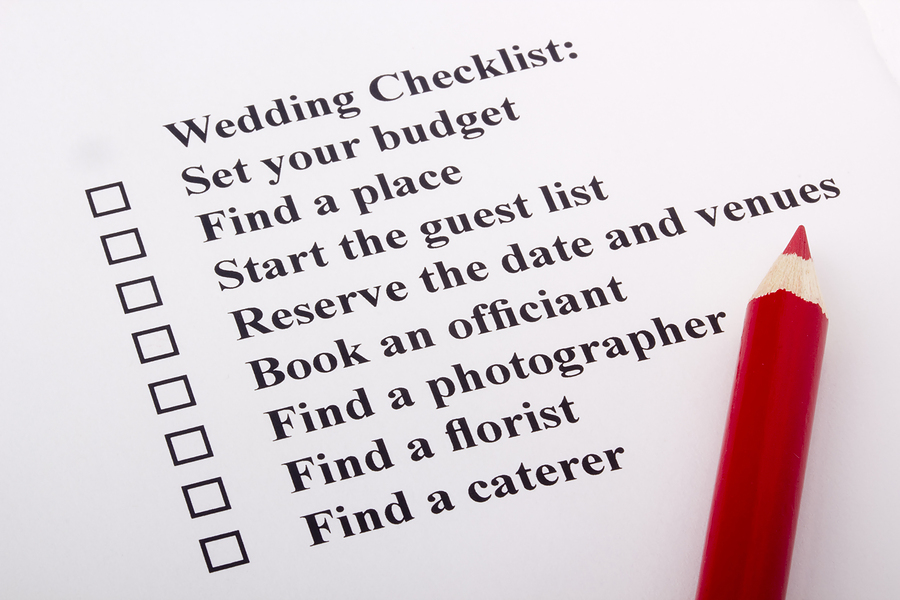 wedding planning checklist